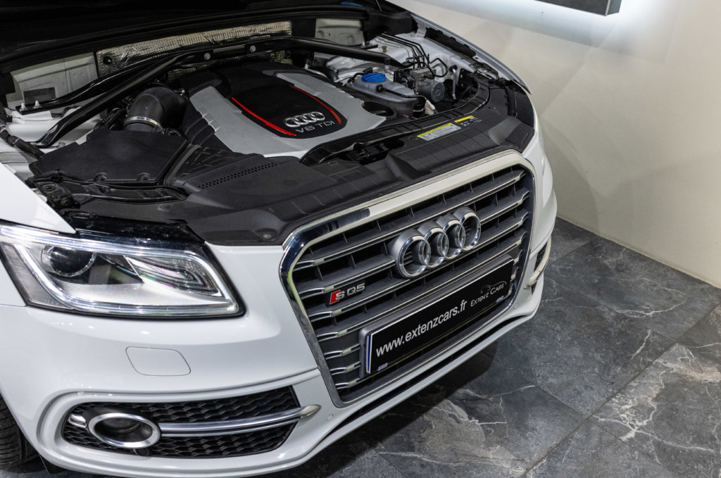 SQ5 Blanc Kerim Moteur