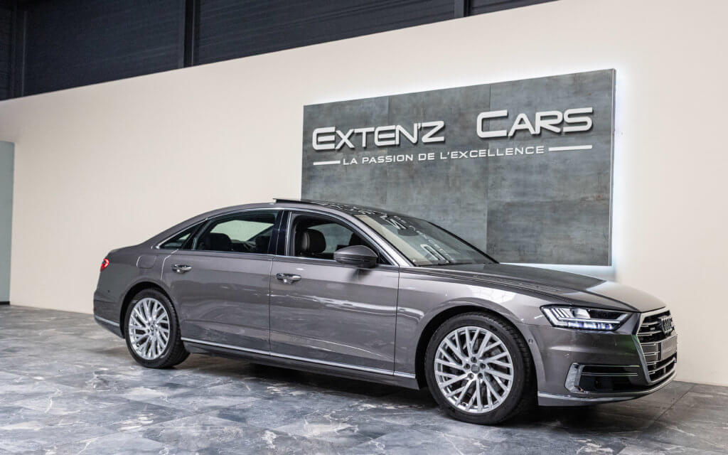 Audi A8L Grise 3-4