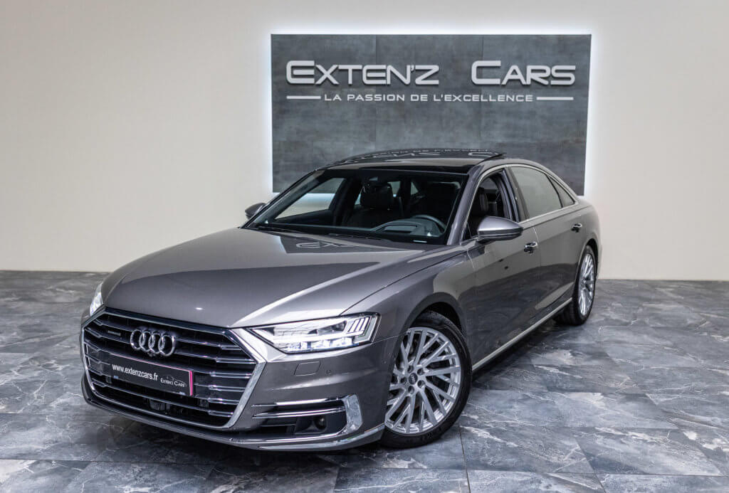 Audi A8L Grise 3-4 av g