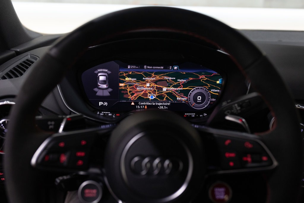 Audi TT RS Noir Interieur 42