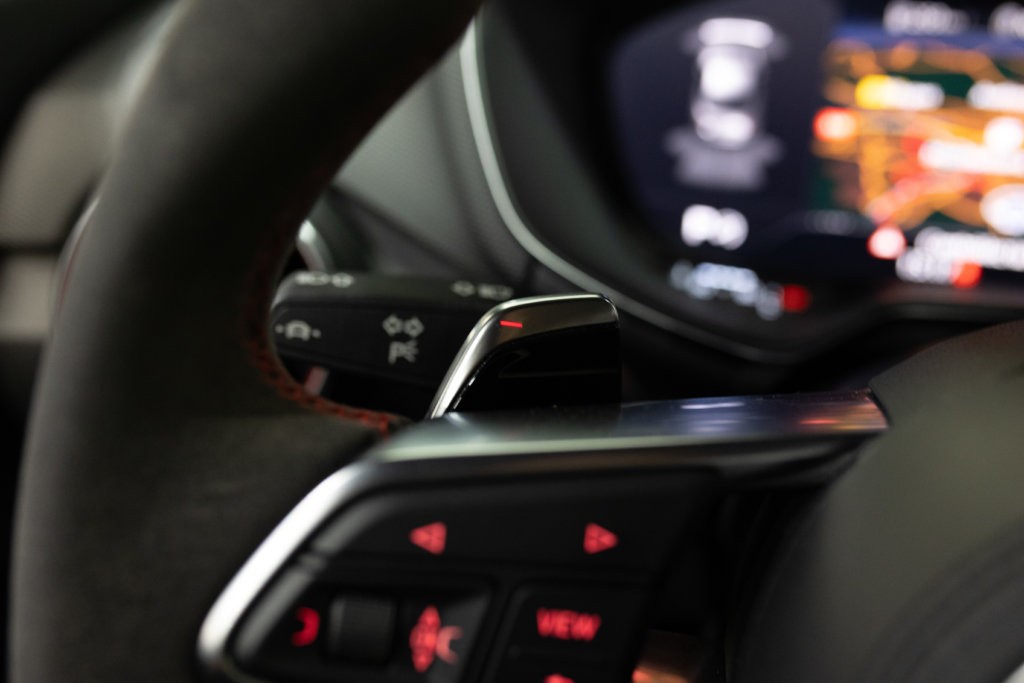 Audi TT RS Noir Interieur 44