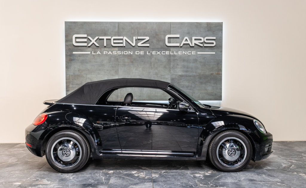 Beetle Cab Noir lateral capot