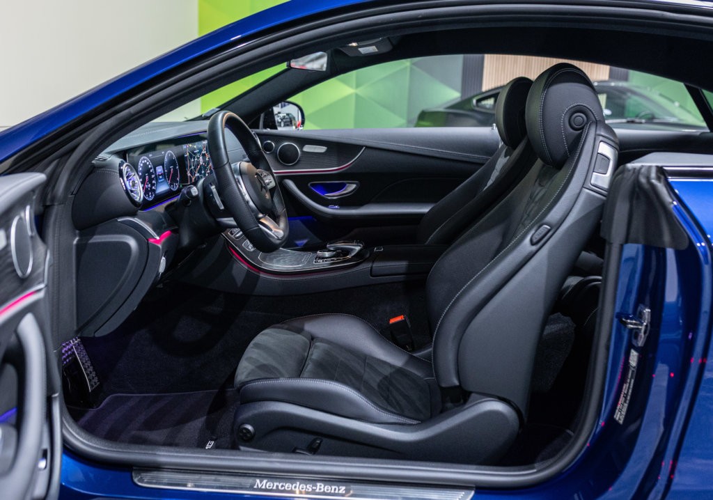 Classe E220D Bleu Interieur