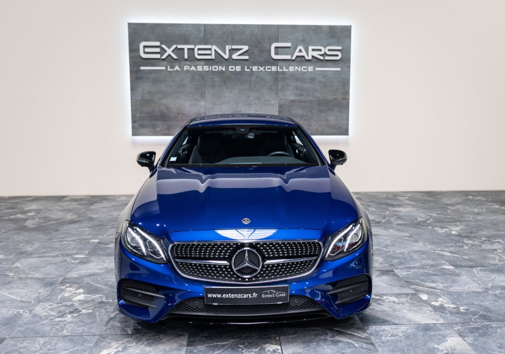 Classe E220D Bleu face