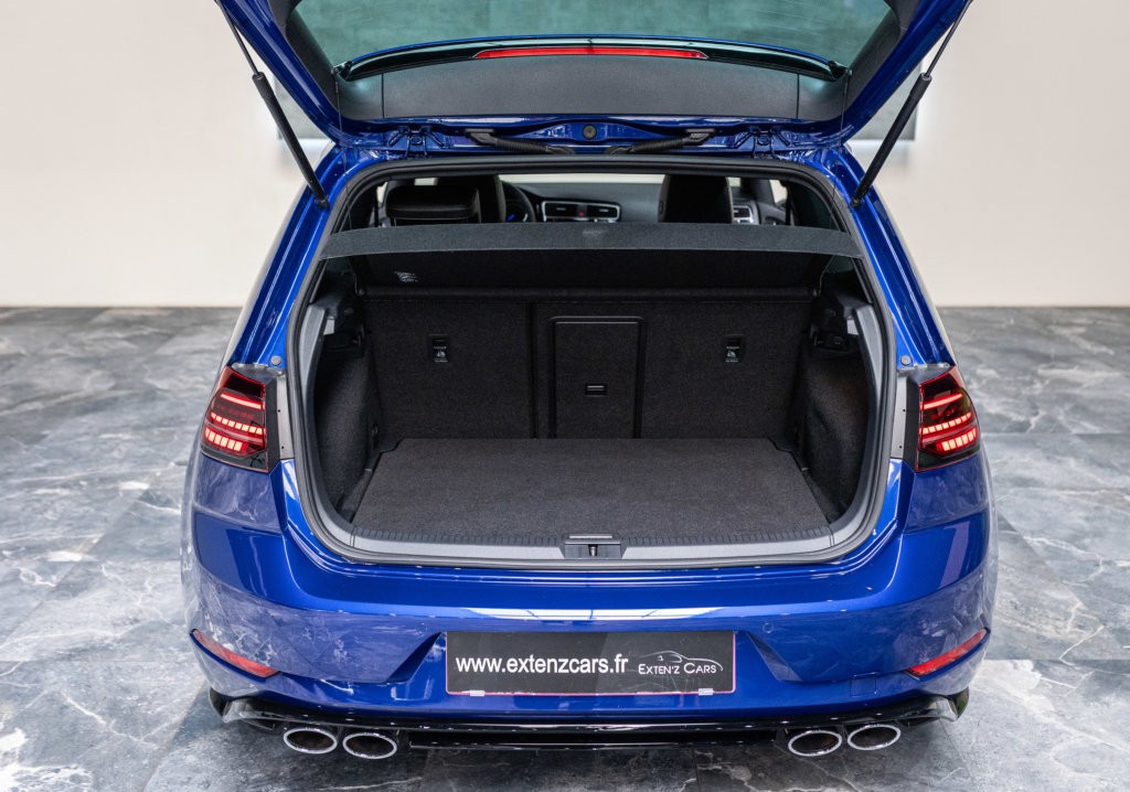 Golf 7 R Bleu Coffre