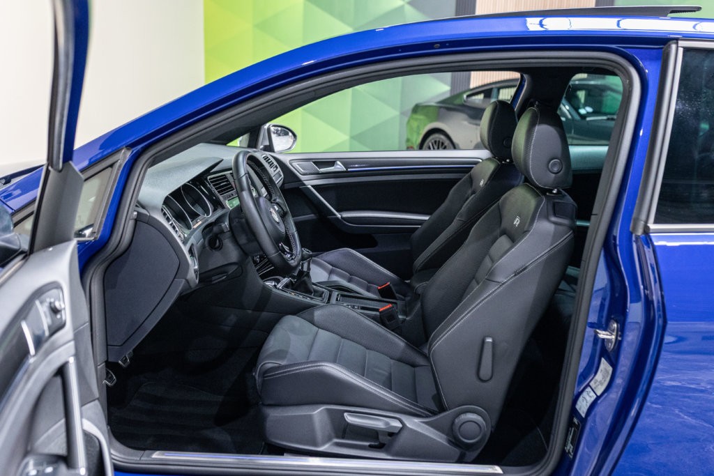 Golf 7 R Bleu Interieur