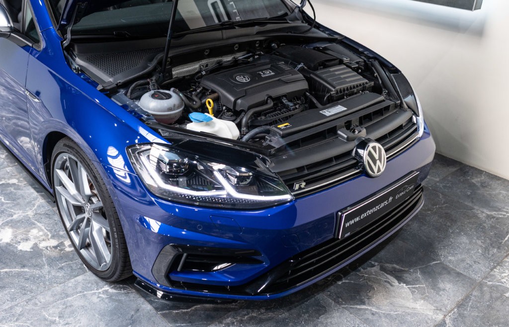 Golf 7 R Bleu Moteur