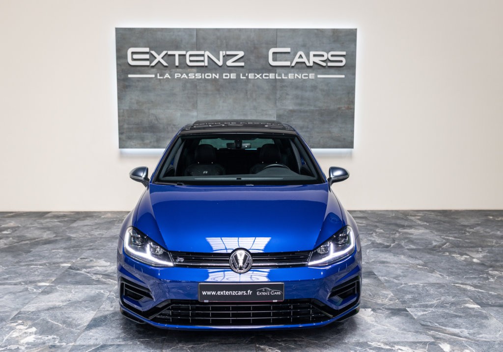 Golf 7 R Bleu face