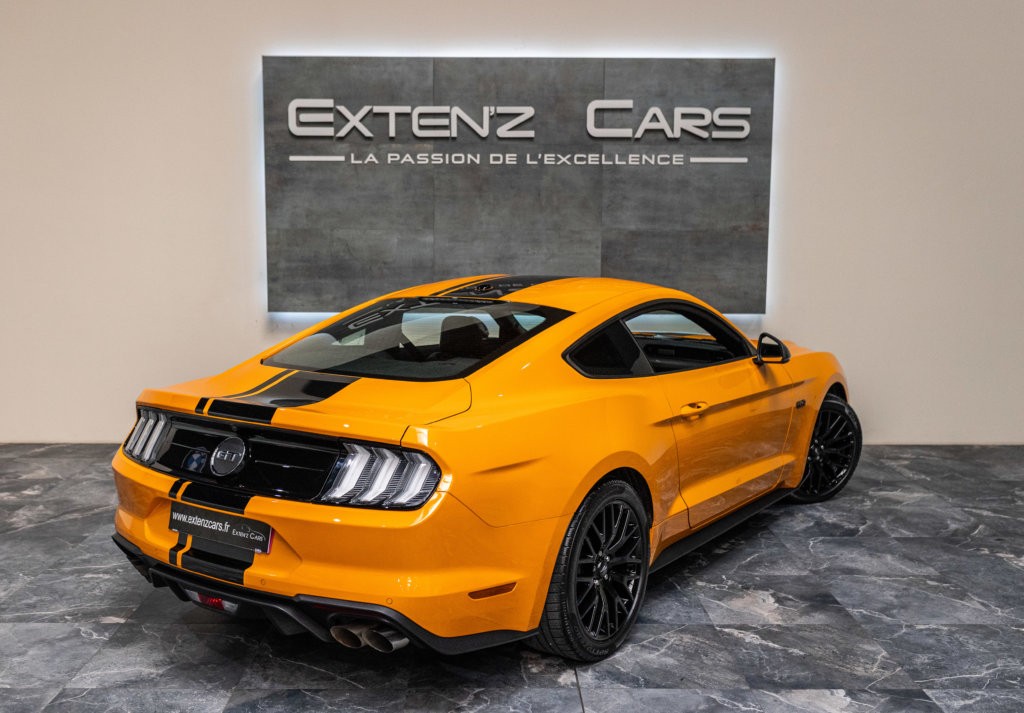 Mustang Orange 2019 3-4 ar d