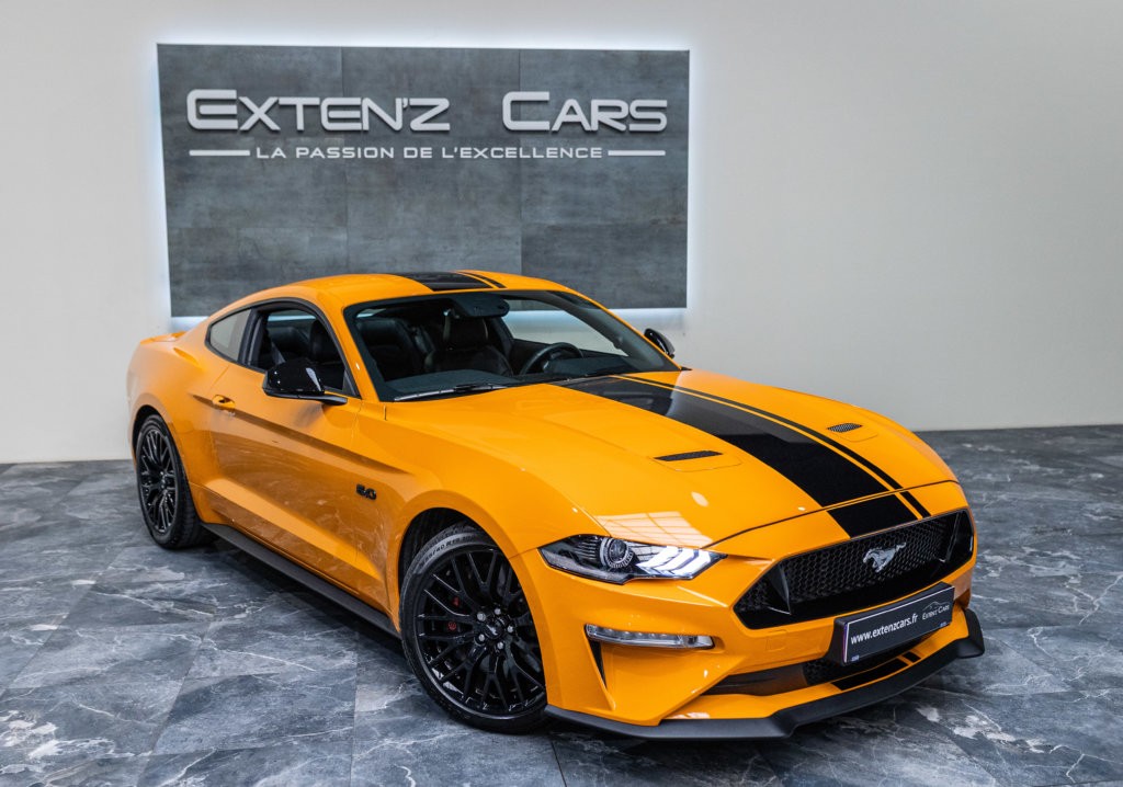 Mustang Orange 2019 3-4 av d