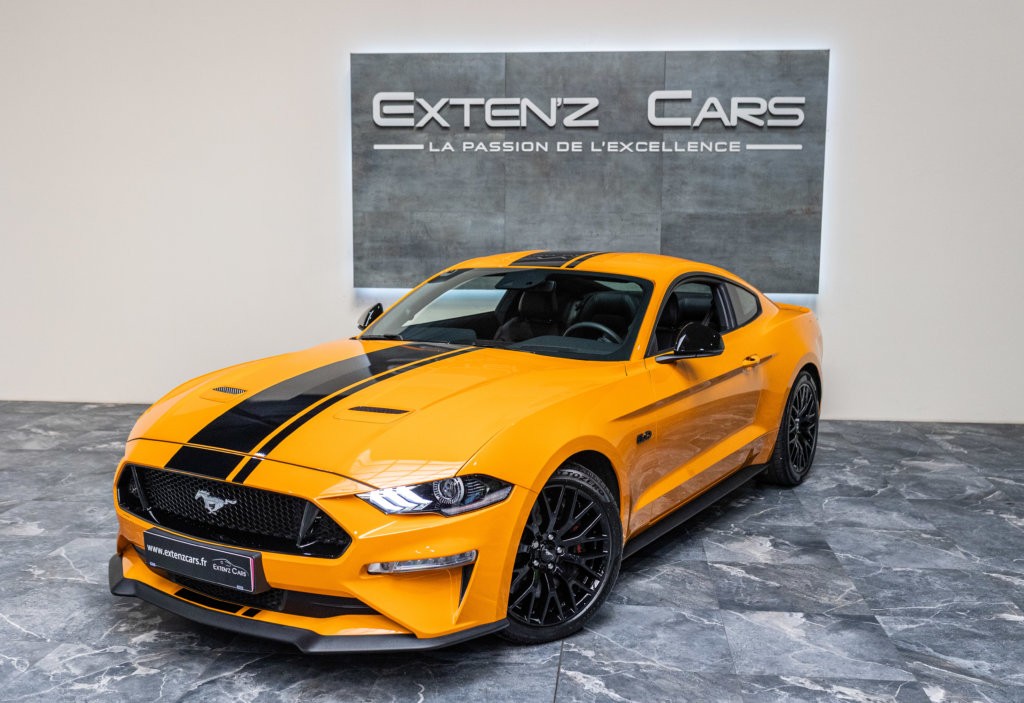 Mustang Orange 2019 3-4 av g