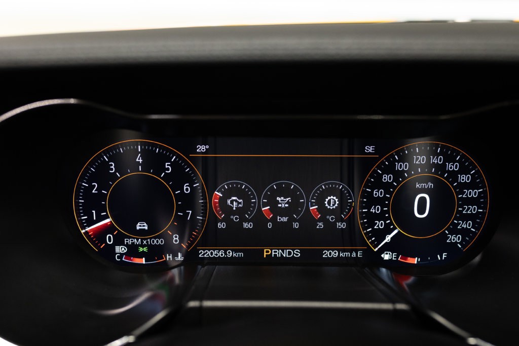 Mustang Orange 2019 Interieur 23