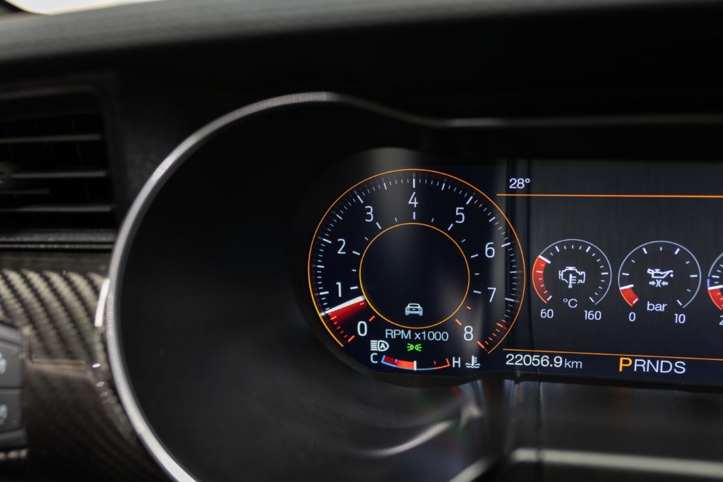 Mustang Orange 2019 Interieur 24