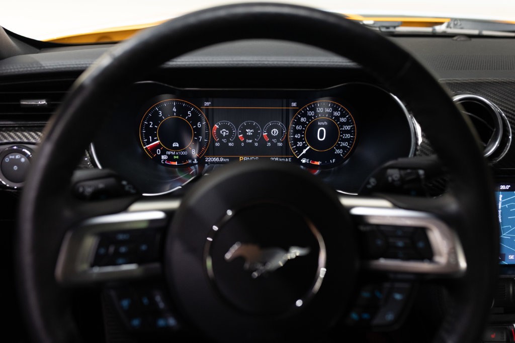 Mustang Orange 2019 Interieur 41