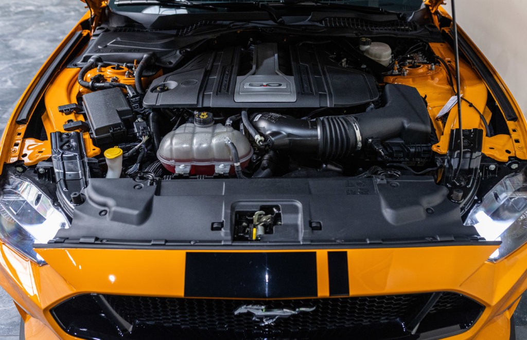 Mustang Orange 2019 Moteur 2