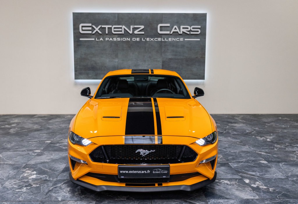 Mustang Orange 2019 face