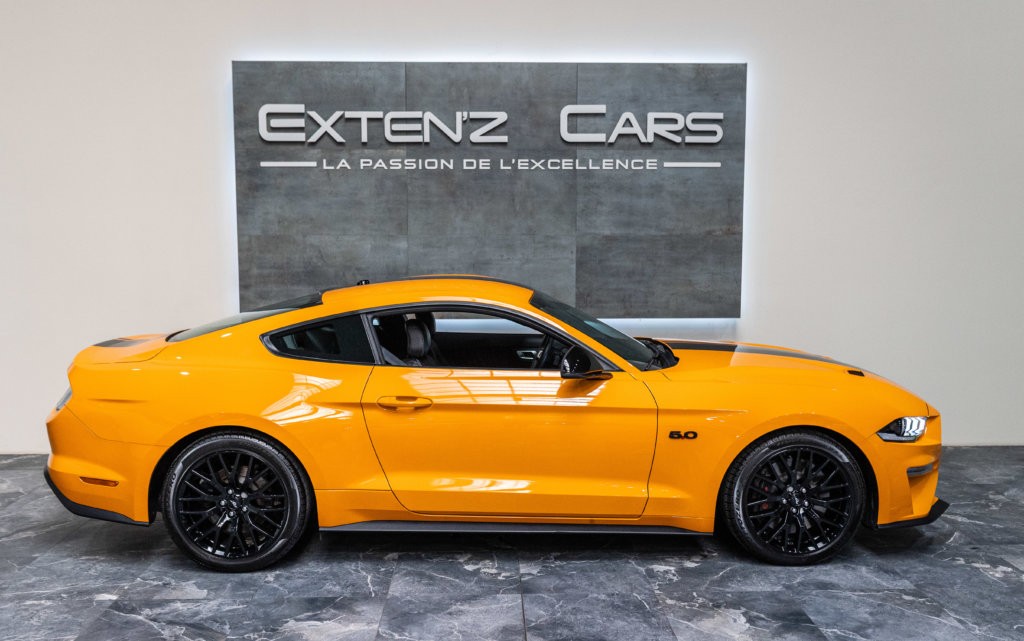 Mustang Orange 2019 lateral