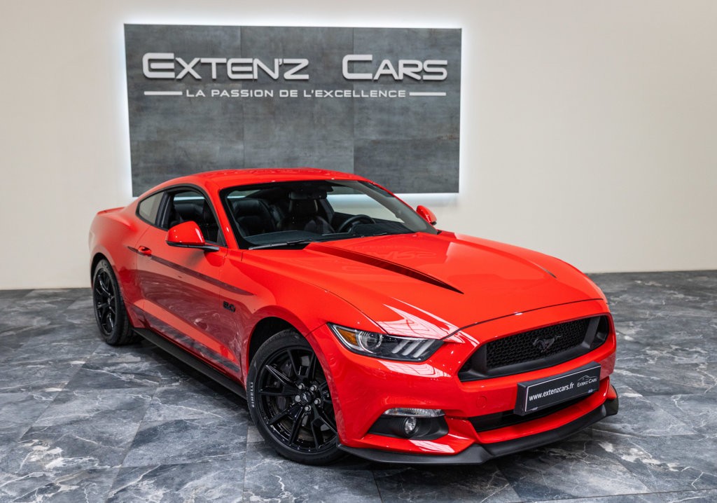 Mustang Rouge Black Shadow 3-4 av d