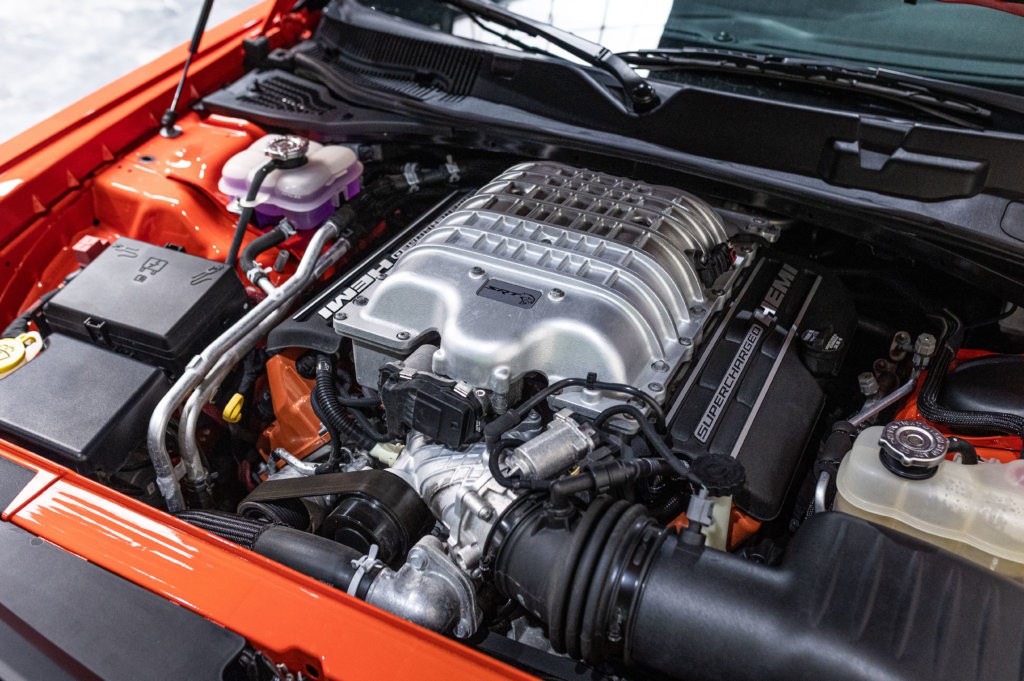 Dodge Challenger HellCat Moteur 3