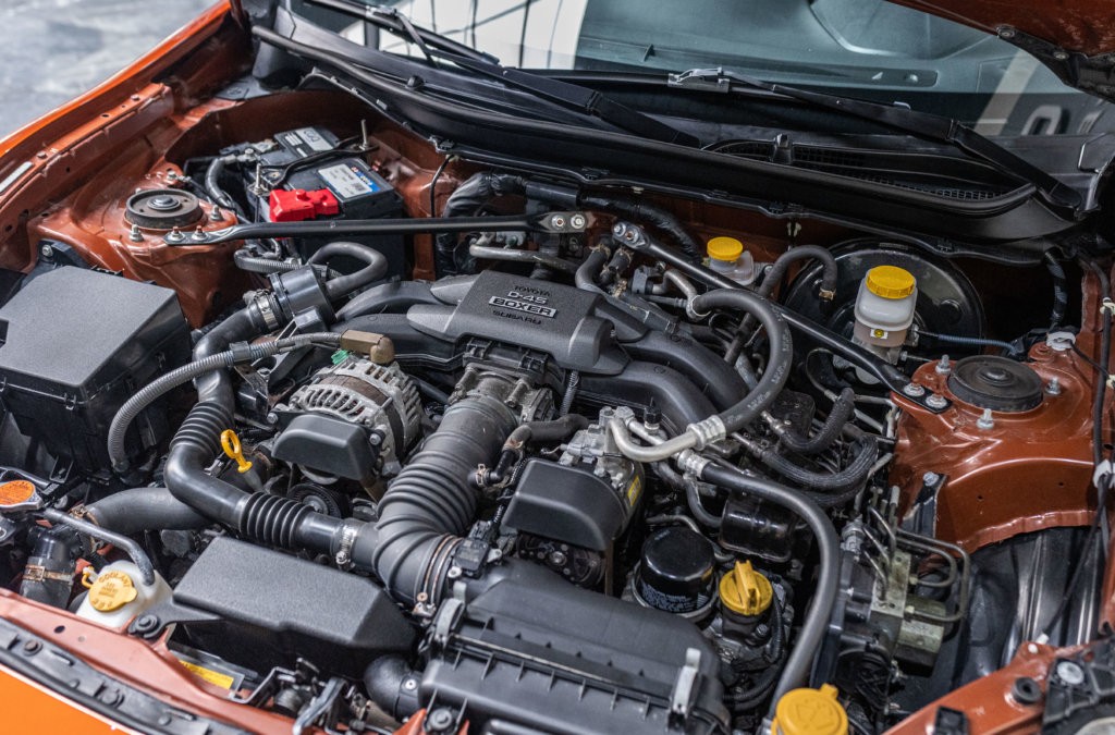 GT86 Orange Moteur 3
