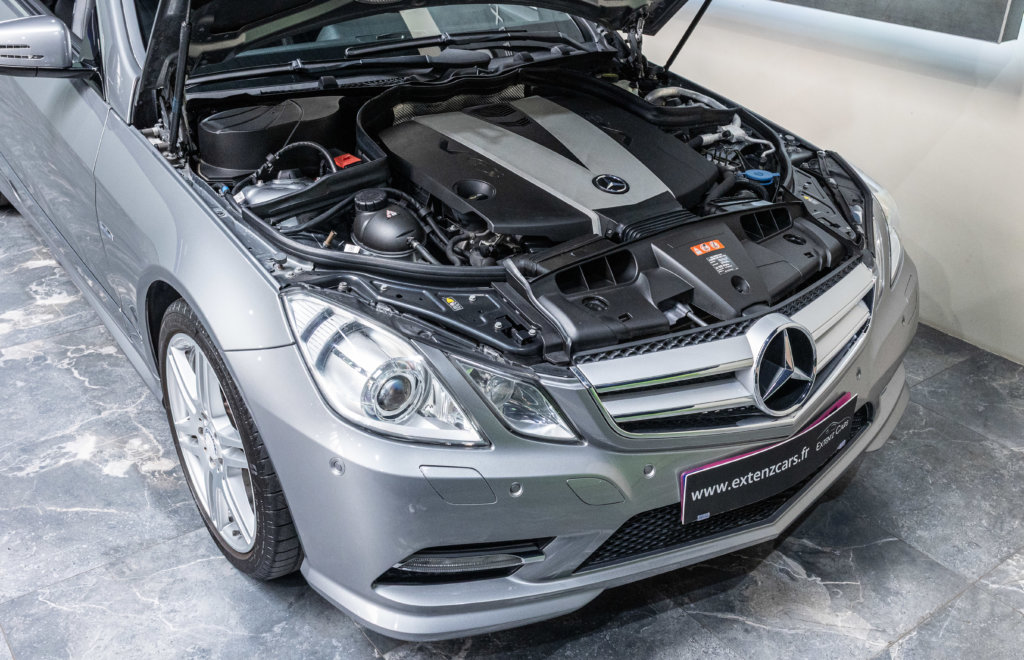Mercedes E350 Grise Moteur