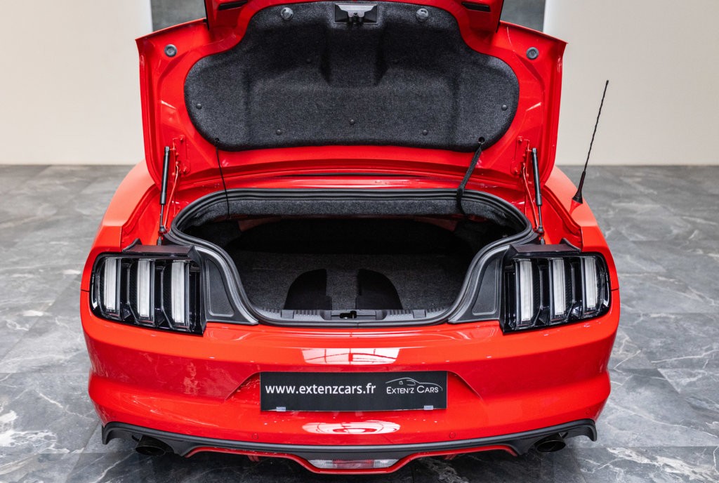 Mustang Rougre Cab Sync 2 Meca Coffre