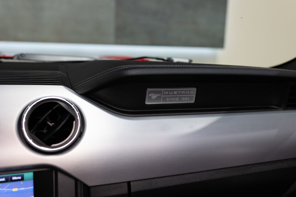 Mustang Rougre Cab Sync 2 Meca Interieur 35