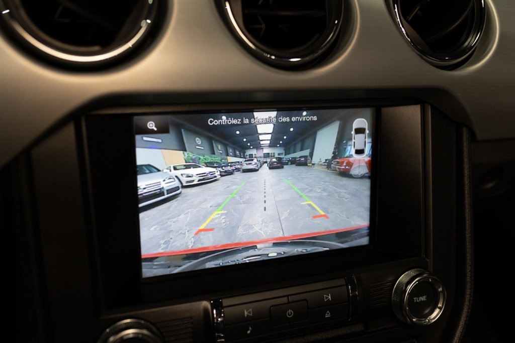 Mustang Rougre Cab Sync 2 Meca Interieur 36