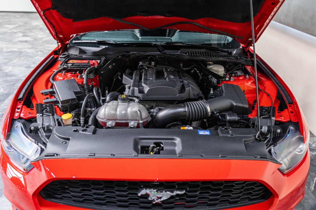 Mustang Rougre Cab Sync 2 Meca Moteur 2
