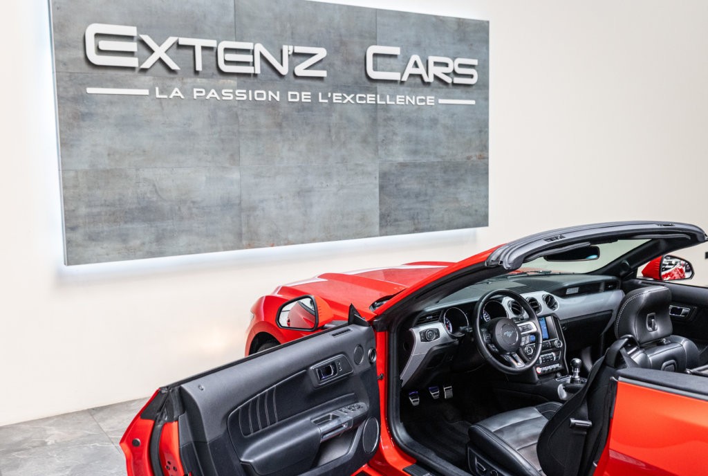 Mustang Rougre Cab Sync 2 Meca Porte