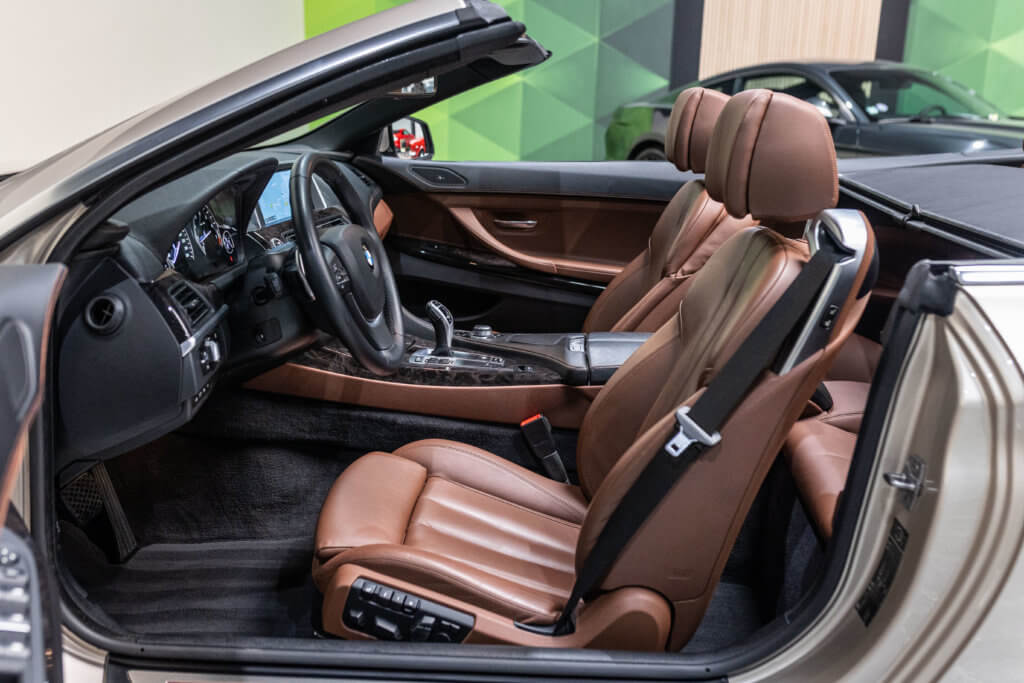 640i Cab Champagne Interieur