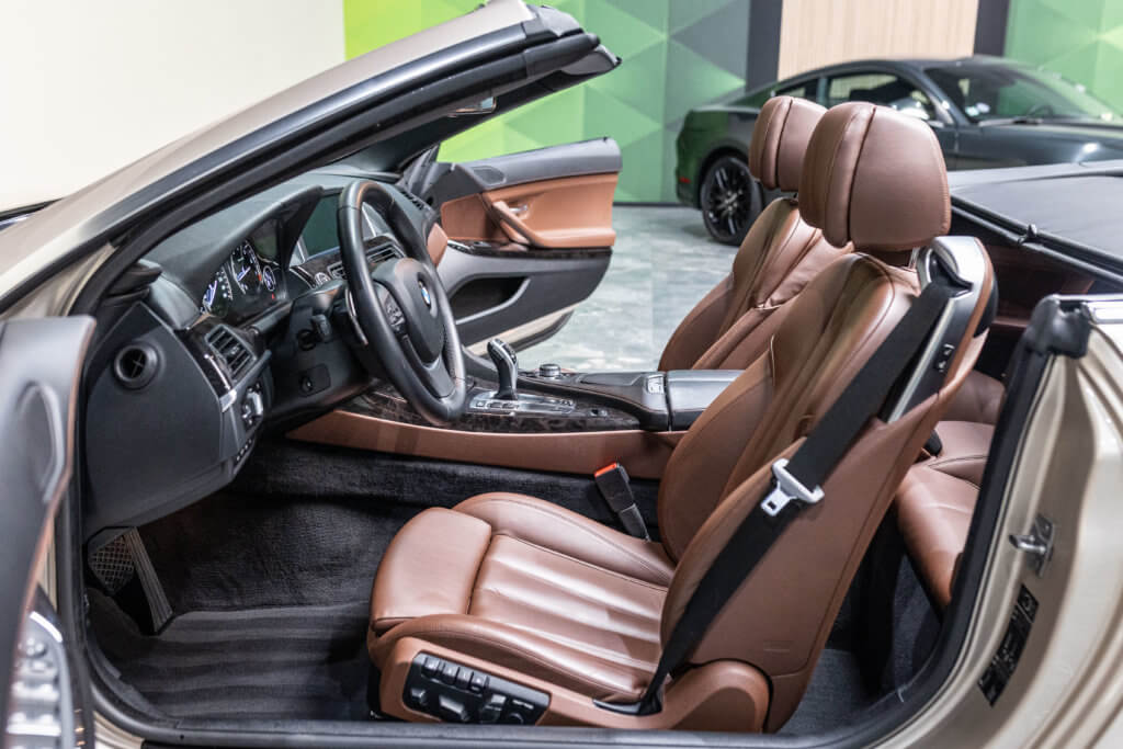 640i Cab Champagne Interieur 14
