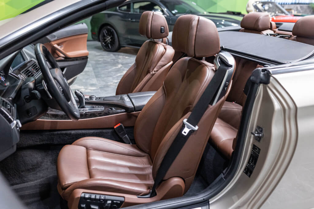 640i Cab Champagne Interieur 15