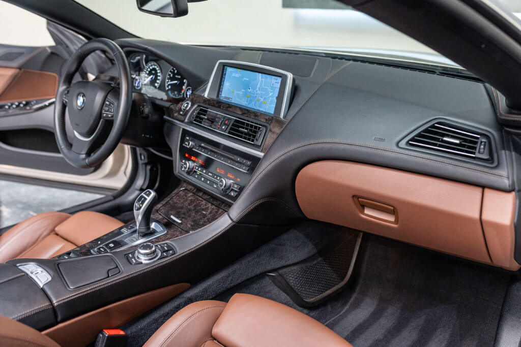 640i Cab Champagne Interieur 19