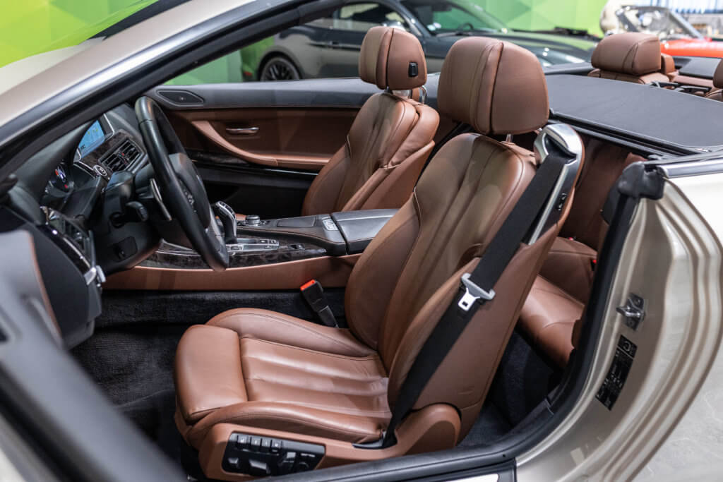 640i Cab Champagne Interieur 2