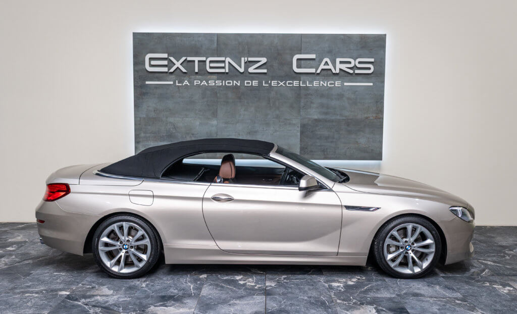 640i Cab Champagne lateral capot
