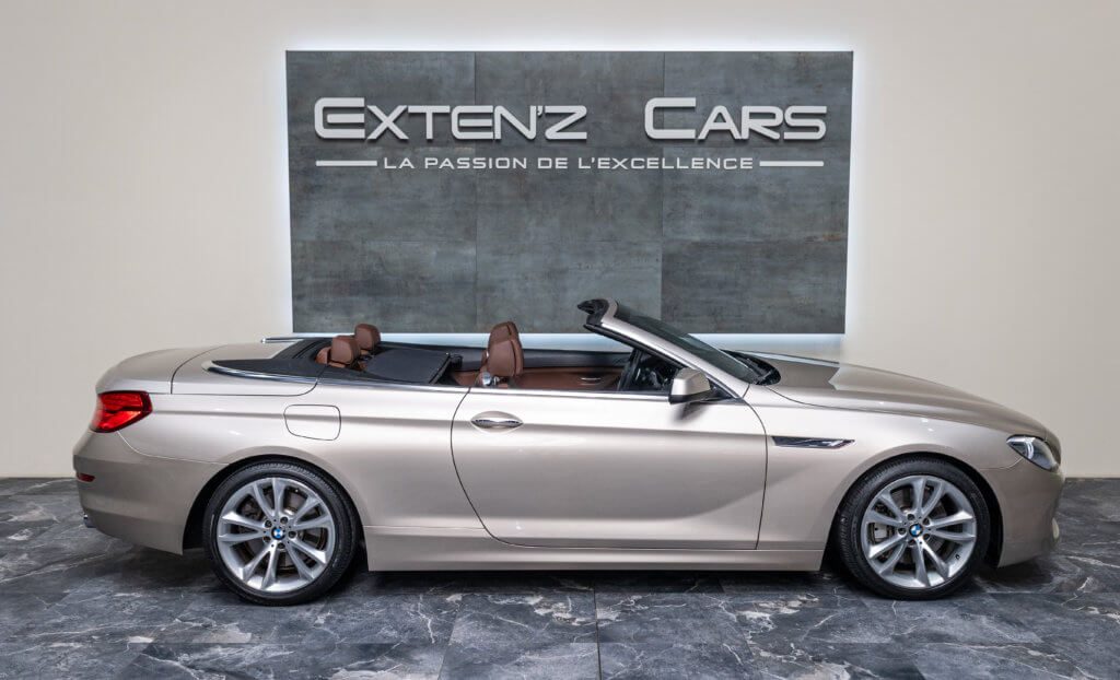 640i Cab Champagne lateral decapot