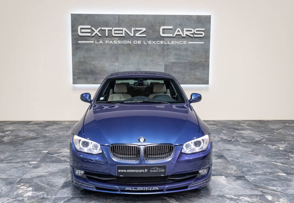 Alpina B3S Bi Turbo Bleu face