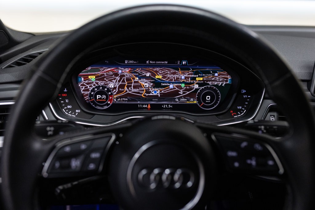 Audi S5 Berline Bleu Interieur 64