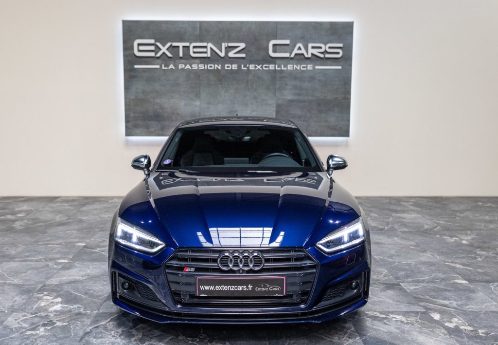 Audi S5 Berline Bleu face