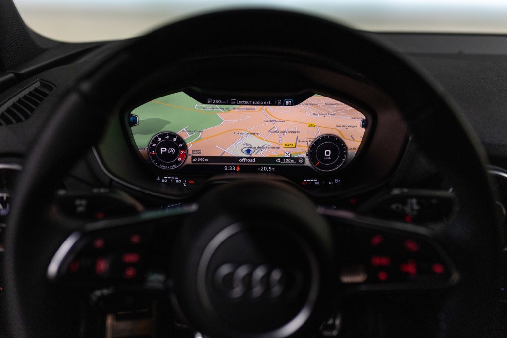 Audi TT Noir 20K Interieur 45