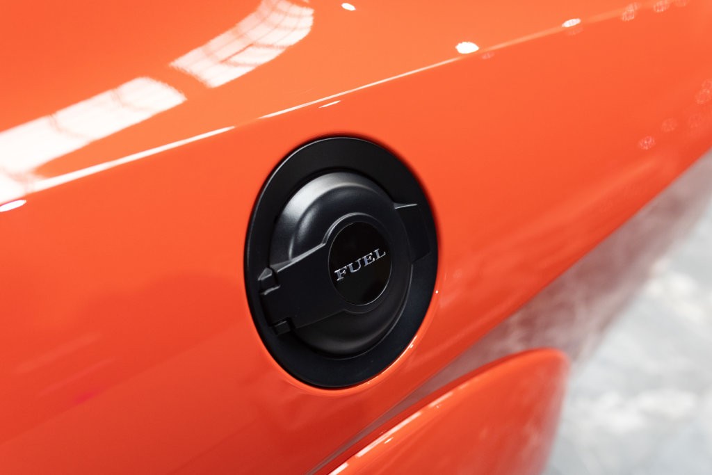 Dodge Challenger RT Orange Wide Interieur 17