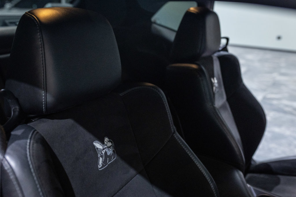 Dodge Challenger RT Orange Wide Interieur 20