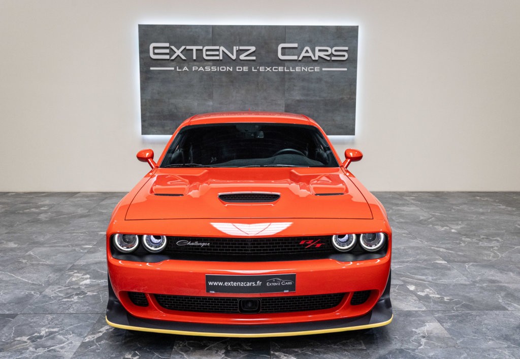 Dodge Challenger RT Orange Wide face