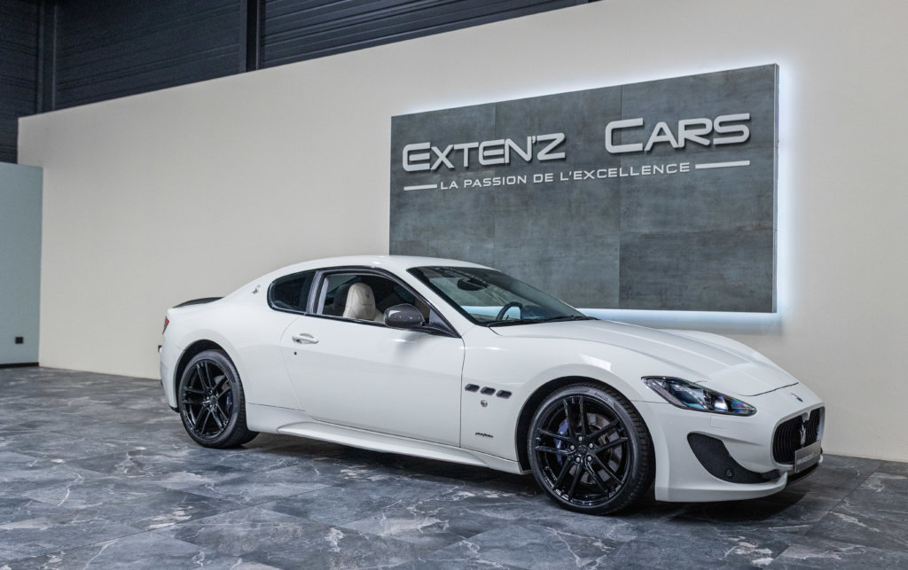 Maserati GranSport Blanche 3-4