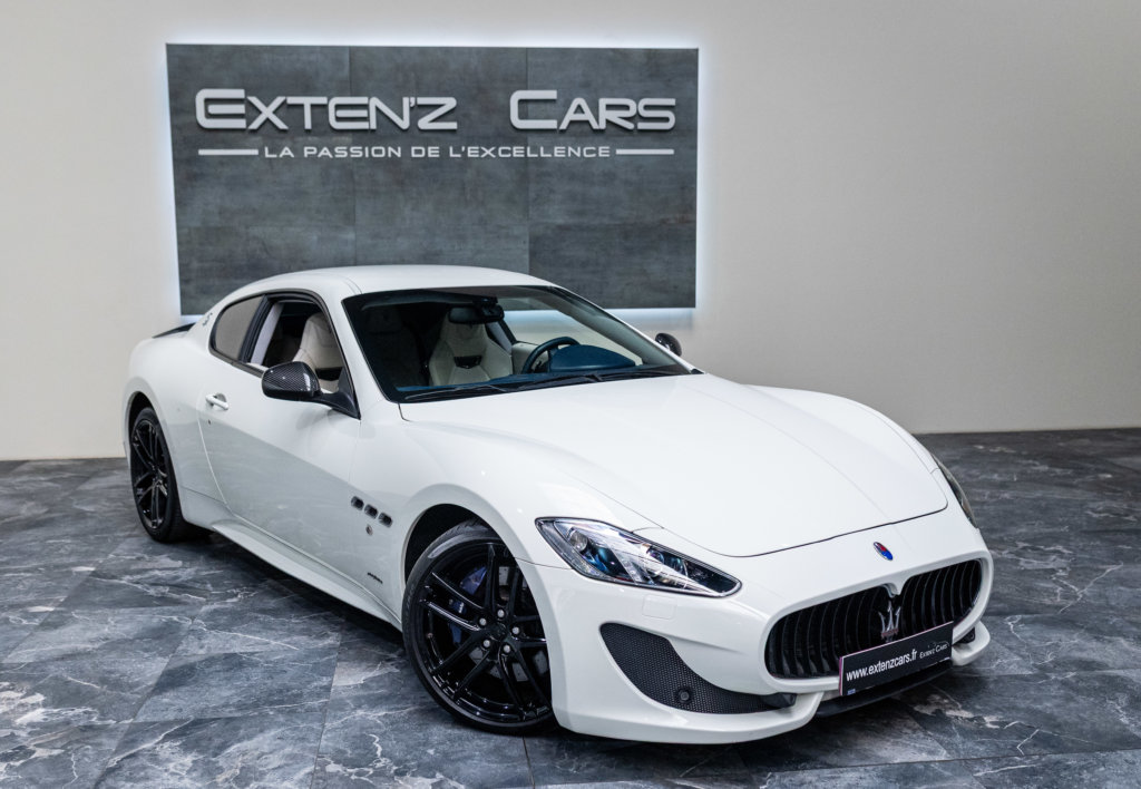 Maserati GranSport Blanche 3-4 av d
