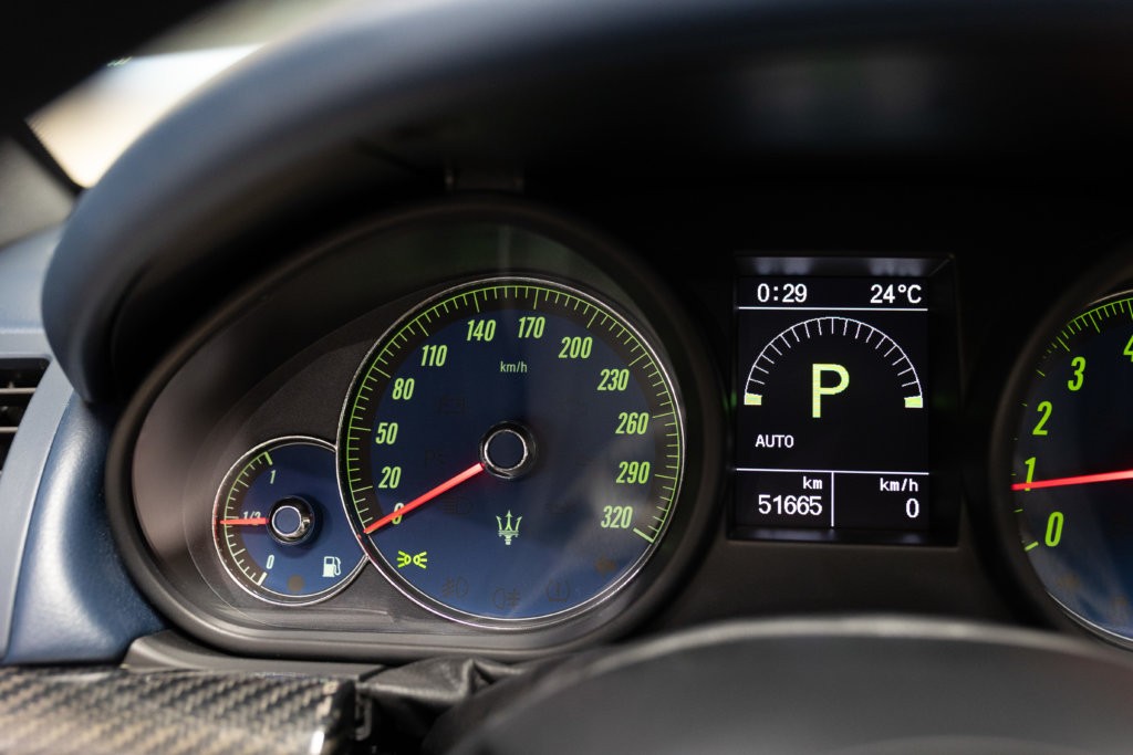 Maserati GranSport Blanche Interieur 27