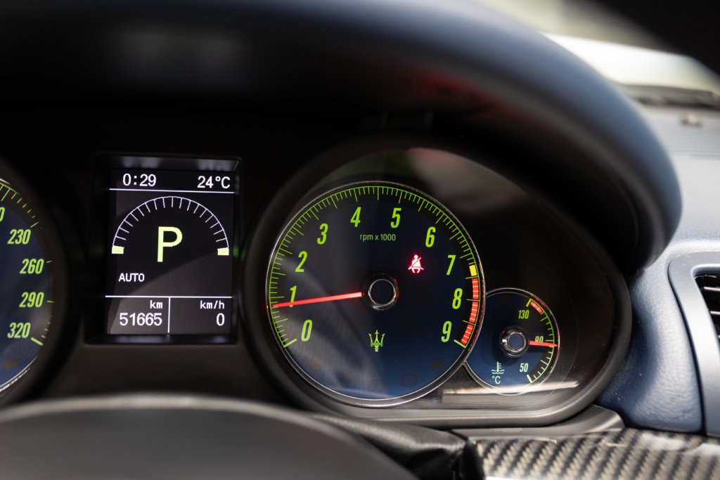 Maserati GranSport Blanche Interieur 28