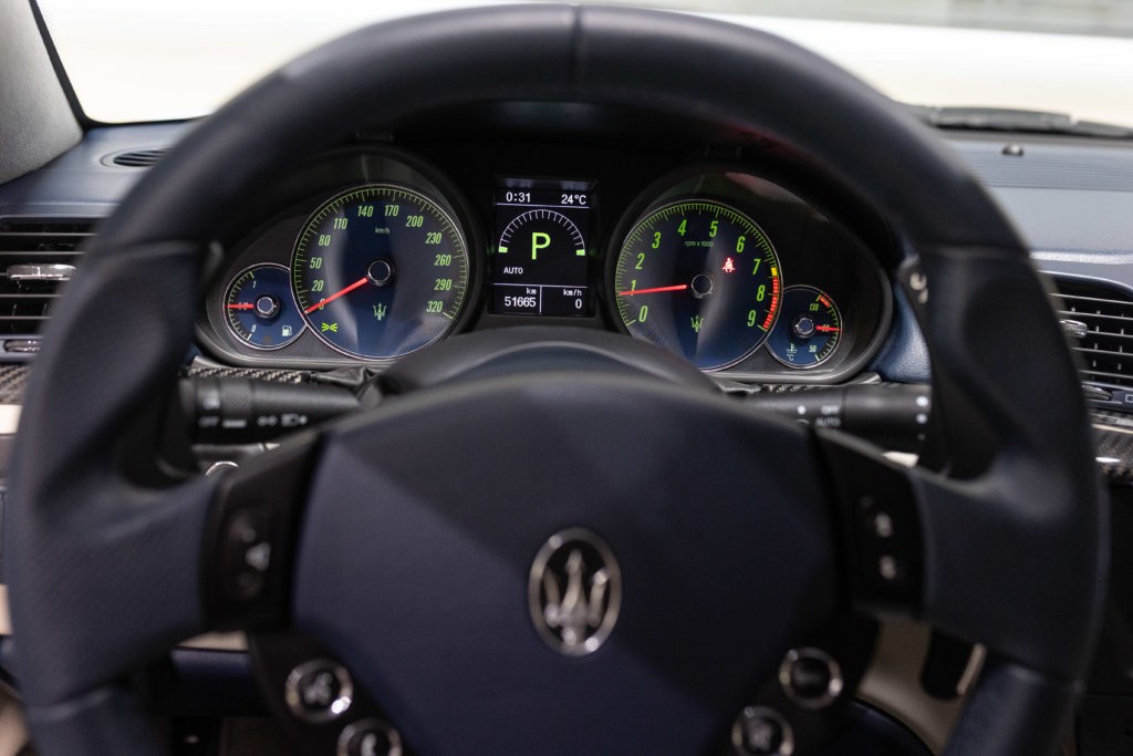Maserati GranSport Blanche Interieur 46