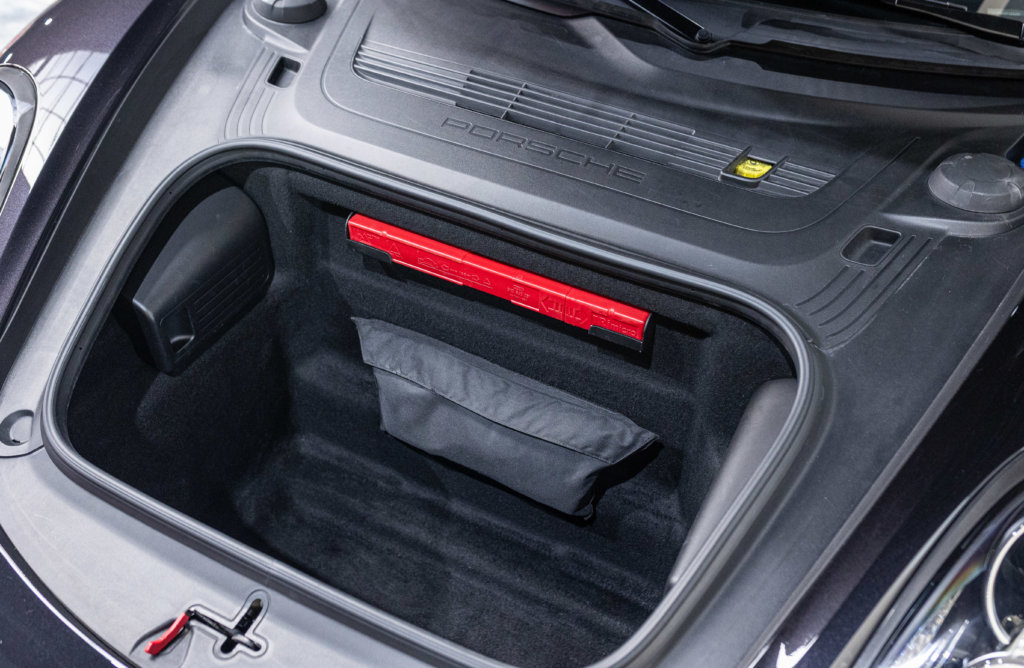 Porsche Boxster S Capote Brun Coffre Avant 3